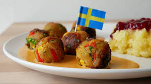 Gemuseballchen Gronsaksbullar Mit Rahmsauce Ichkocheheute De Recipe Cream Sauce Recipes Vegetable Recipes Fun Cooking