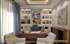 تصميم مكاتب إدارية بازار للتصميم الداخلى والديكور