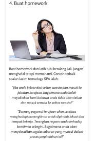 Perhatian buat calon yang ingin ketahui contoh pemakaian temuduga spa yang betul sebagai persiapan sekiranya anda calon yang bakal menduduki sesi temuduga spa nanti, pastikan anda mahu 1. Resume Kreatif On Twitter Tips Temuduga Kerajaan Spa Cara Lulus Iv Penjawat Awam Kebanyakan Ramai Calon Terkandas Semasa Temuduga Kalau Korang Nak Tau Keulusan Akdemik Bkn Faktor Utama Utk Berjaya