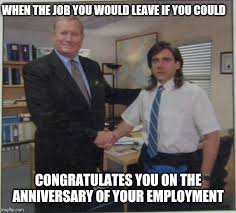 See more ideas about work anniversary, work anniversary meme, anniversary meme. The Office Handshake Imgflip