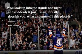 The canadiens veteran said he tried to avoid tavares as soon as he fell in his. To The Islanders Faithful