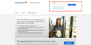 You can call the automated number on the card to activate it and set up your pin number. Prepaid Bankofamerica Com Eddcard Bank Of America Edd Debit Card Login Credit Cards Login