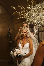 Sheath wedding dress backless straps bridal gown delicate lace plunging neckline crepe vestido branco marriage. Real Wedding Jamie Chris Romantic Vineyard Wedding A Be Bridal Shop Vineyard Wedding Dress Yellow Wedding Guest Dresses Wedding Dresses Strapless