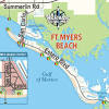 This map includes the following fort myers beach restaurants: 3