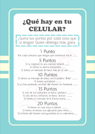 Check spelling or type a new query. Que Hay En Tu Celular Juegos Para Baby Shower Para Imprimir Juegos De Baby Shower