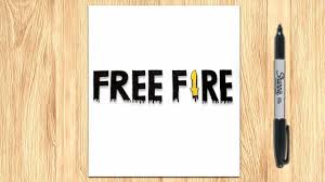 This is a preview image.to get your logo, click the next button. Garena Free Fire Logo Drawing Easy For Beginners Youtube