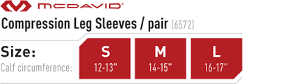 Mcdavid Compression Leg Sleeves 6572r