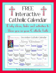 December Catholic Family Calendar Family Calendar Catholic Family Catholic