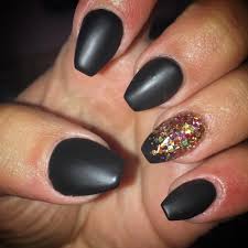 These coffin nail designs are by far one of the coolest. Short Dark Purple Matte Coffin Nails Matte