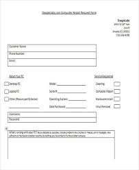 Maintenance repair request forms are used when companies request for the repair of certain. Free Service Forms Ms Word It Service Request Form Template Insymbio