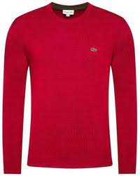 Lacoste pull col v en coton biologique uni croco 120,00 €. Pulls Et Maille Lacoste Pour Homme Jusqu A 46 Sur Lyst Fr
