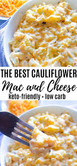 The Best Cauliflower Mac And Cheese Keto Friendly Kathryn S Kitchen Recipe Keto Mac And Cheese Keto Recipes Dinner Cauliflower Mac And Cheese