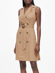 Double Breasted Trench Dress In 2020 Trench Dress Fashion Double Breasted Trench