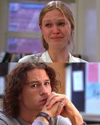 I hate the way you talk to me, and the way you cut your hair. I hate the  way you drive my car. I hate it when you stare. I hate your