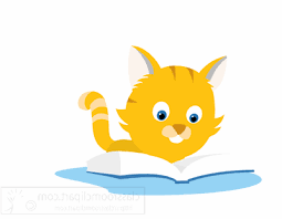 Find high quality kids reading clipart, all png clipart images with transparent backgroud can be download for free! Animated Cat Reading Book Gif Animated Clipart Free Animated Gifs Animated Book