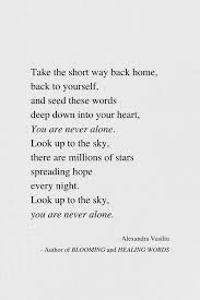 Remind Yourself I Am Never Alone If You Like This Inspiring Poem You Will Love My Bestselling Poetry Meaningful Poems Inspirational Poems Blogging Quotes