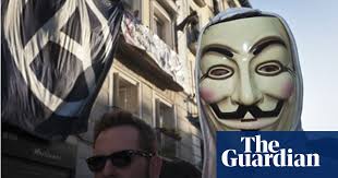 The group protested the church of scientology in response to the church forcing youtube to pull a video of tom cruise discussing scientology that was meant for internal use within the church. The Irony Of The Anonymous Mask Anonymous The Guardian