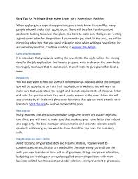 We did not find results for: Easy Tips For Writing A Great Cover Letter For A Supervisory Position By Writing Cover Letters Issuu