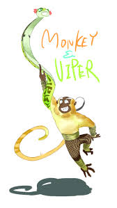 Featured in the mortal kombat series, as character darrius uses the art in deception and the character nitara also uses the style in both deadly alliance and armageddon. Monkey And Viper By Fatalparanoia On Deviantart