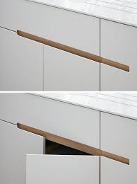 No Hardware For The Kitchen Cabinets In This London Home This Kitchen Has Whi Home Decor Melamine Cabinets Furniture Handles Kitchen Furniture