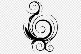 35.spiral flower crochet find in youtube. Flower Black And White Floral Design Flower White Spiral Png Pngegg