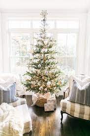 Natural Christmas Tree Decorating Ideas How To Decorate A Traditional Natura Christmas Decorations Living Room Traditional Christmas Tree Small Christmas Trees