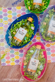 The hunt goes on until they fill their holder with the six bottles. Adult Easter Egg Hunt Idea Boozy Eggs Crafty Morning