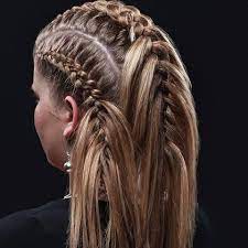 Via Amandajeank Created These Awesome Dutch Braids I Left Hair Out Half Way Down On Each Side Of The Braided Hairstyles Braided Hairstyles Easy Hair Styles