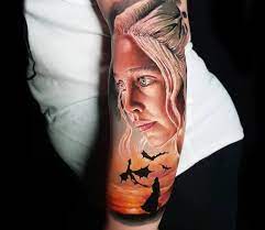 Daenerys Targaryen Tattoo By Marek Hali Post 27038 Daenerys Targaryen Tattoo Targaryen Tattoo Tattoos
