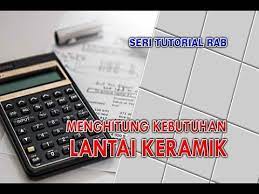 Keramik lantai 60x60 kilap silky series 1 dus isi 4 lembar 1,44m. Mengitung Kebutuhan Keramik Youtube