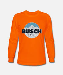 Busch Latte Men S Longsleeve Shirt Spreadshirt Long Sleeve Shirt Men Long Sleeve Shirts Hoodies Men