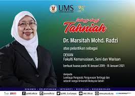 Universiti malaysia sabah (ums) | ums · fakulti kemanusiaan seni dan warisan. Universiti Malaysia Sabah Tahniah Dr Marsitah Mohd Radzi Atas Pelantikan Sebagai Dekan Fakulti Kemanusiaan Seni Dan Warisan Facebook