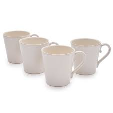 4.6 out of 5 stars. Pearl Stoneware Coffee Mugs Set Of 4 Sur La Table