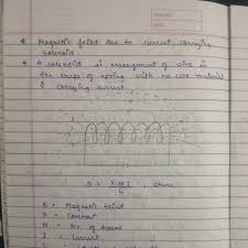 This lecture is based on hrw, section 30.4. A Draw The Pattern Of Magnetic Field Lines In And Around A Long Current Carrying Solenoid B Brainly In