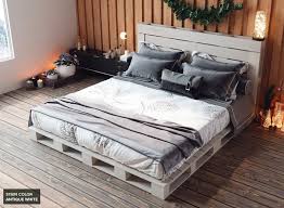 The answer is quality materials and construction, and a. Pallet Bed The King Size Includes Headboard And Platform Etsy In 2021 Pallet Furniture Bedroom Pallet Bed Frames Pallet Furniture