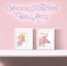 Inspirational quotes wall art is a great and simple way to fill our home with these qualities and surround ourselves with words that affect us. Free Printable Unicorn Wall Art For A Magical Room Diy Candy
