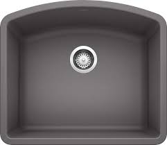 There are many different sink style options, including: Blanco Cinder 441468 Diamond Silgranit Single Bowl Undermount Kitchen Sink Single Bowl Sinks Amazon Com