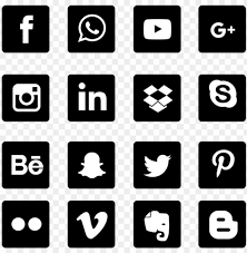 Polish your personal project or design with these social media icons transparent png images, make it even more personalized and more attractive. Social Media Icons Set Network Background White Social Media Icons Transparent Background Free Png Image With Transparent Background Toppng