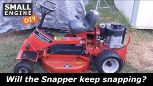 Tractors tractor manuals for snapper lt12, yt12: Snapper Rear Engine Rider Part 1 Will It Run Again Youtube