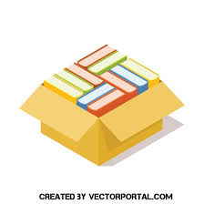Box With Books In 2020 Vector Free Vector Images Free Vector Images