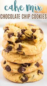 Duncan hines cake mix cookies. Yellow Cake Mix Chocolate Chip Cookies Build Your Bite