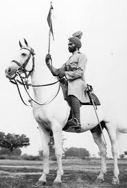 An Indian officer of the 19th Lancers ...