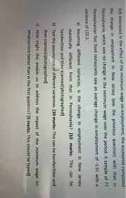 Phil murphy signing a law in february that will incrementally increase the minimum wage to $15 per. Still Interested In The Effect Of The Minimum Wage On Chegg Com