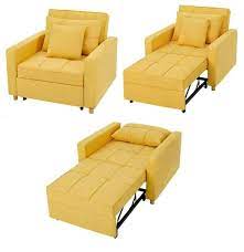 12 convertible chair beds that go from seating to sleeping in seconds living in a shoebox in 2021 chair bed sleeper chair chairs for small spaces
