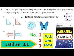 Latihan 3 1 Nomor 1 2 3 Kelas 9 Smp Mts Pencerminan Refleksi Mtk Bse Halaman 149 دیدئو Dideo