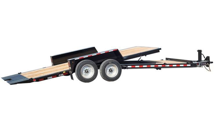 Towmaster T-16DD Lowboy Trailer