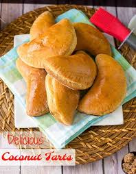 Trinidad Style Coconut Tart Recipe Coconut Tart Tart Coconut