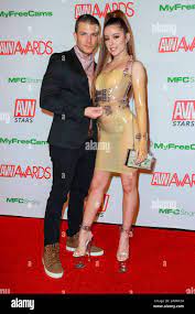Codey Steele (l) and Vanna Bardot attend the 2020 Adult Video News AVN  Awards at The Joint inside Hotel Hard Rock & Casino in Las Vegas, Nevada,  USA, on 25 January 2020. |