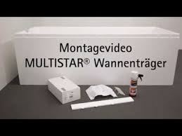 Multistar Wannentrager Montagefilm Youtube