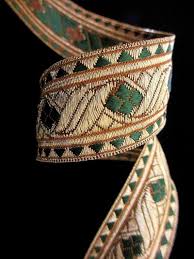 823 1 Metallic Galloon Trim Quot Diamond Quot Green 1 3 16 Quot 30mm Things To Sell Metal Green Diamond